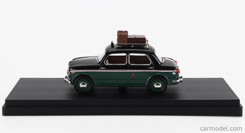 Rio-models Fiat 1100 Taxi Roma 1956 1:43 čierno-zelená