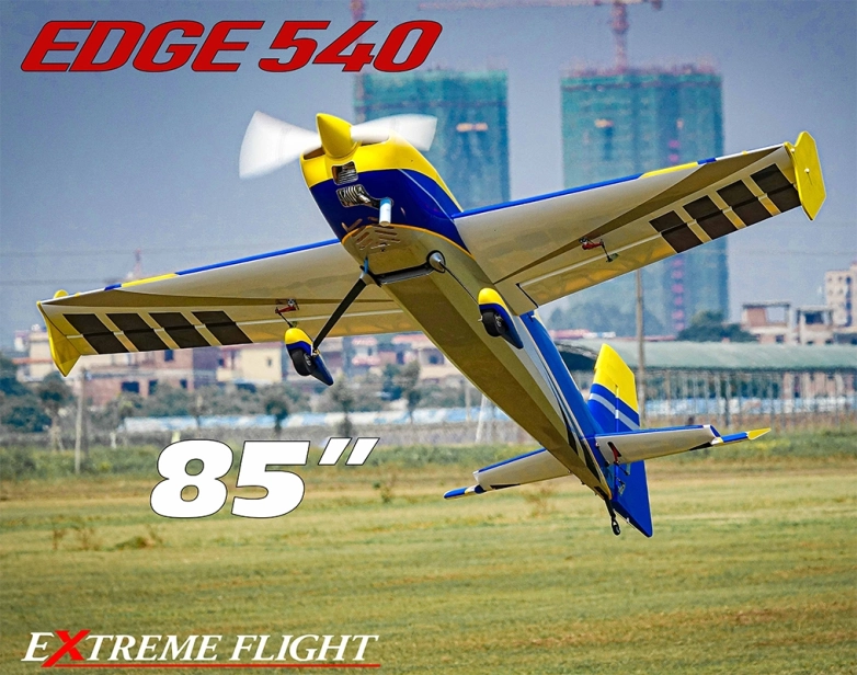 85" Edge 540 – modrá/žltá 2,15 m