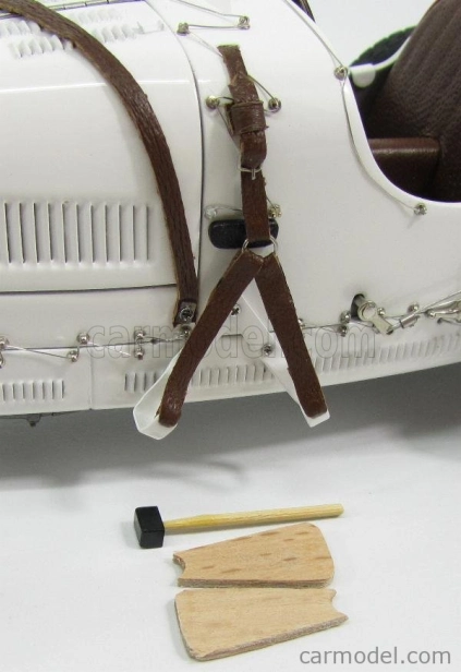 Cmc Bugatti T35 N 7 Gp Národný farebný projekt Poľsko 1924 1:18 Biela červená