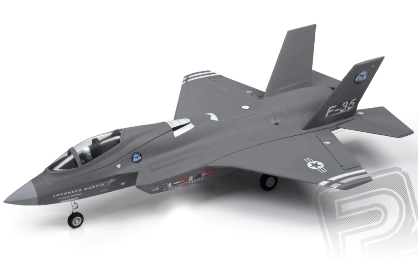 RC letadlo F-35 Ligthning II, šedý