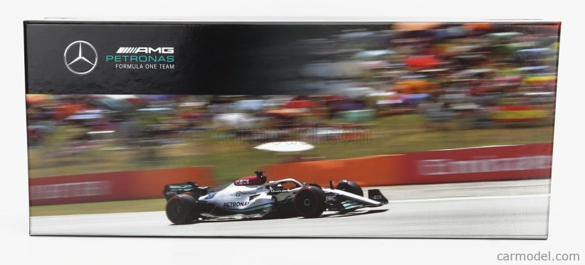 Minichamps Mercedes gp F1 W13e Mercedes-amg Petronas F1 N 63 1:18, stříbrná
