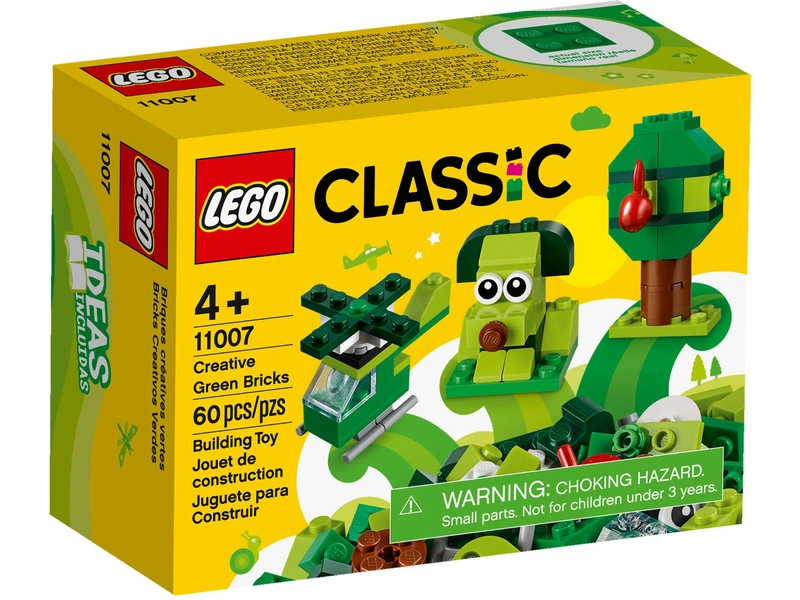 LEGO Classic - Zelené kreatívne kocky