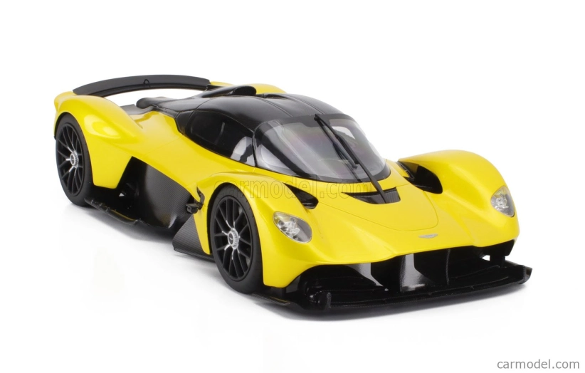 Truescale Aston martin Valkyrie 2021 1:18 Žlutá