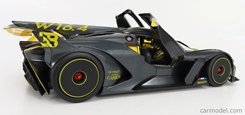 Bburago Bugatti Bolide 1:18 žlutá