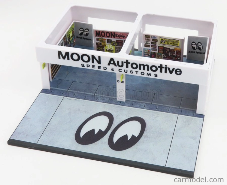 Tarmac Accessories Diorama Moon Automotive Speed & Custom Garage Officina 1:64 /