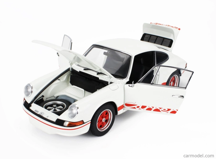 Autoart Porsche 911 Carrera Rs 2.7 Coupe 1973 1:18 Biela červená