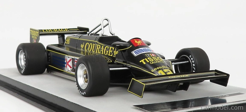 Tecnomodel Lotus F1  87 N 12 British Gp 1981 N.mansell 1:18 Black