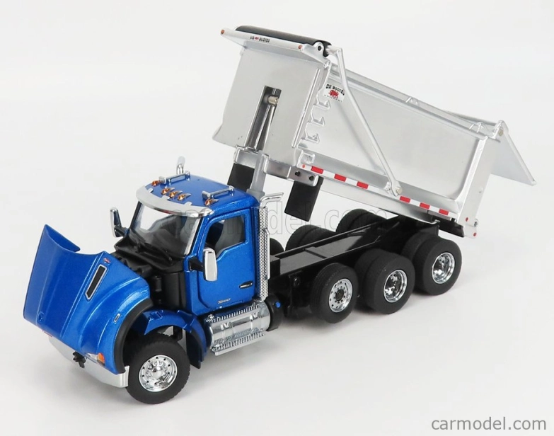 Dm-models Kenworth T880s Truck Cassone Ribaltabile 4-assi 1990 1:50 Blue
