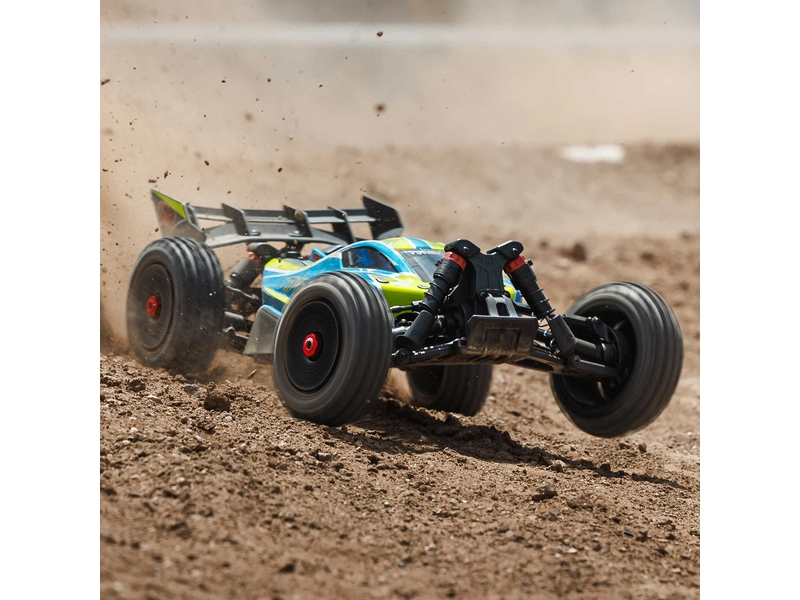 RC auto Arrma 1/8 Typhon 223S BLX 4WD RTR DSC, červená