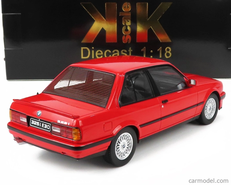 BMW radu 3 325i (e30) M-paket 1987 1:18 Červená