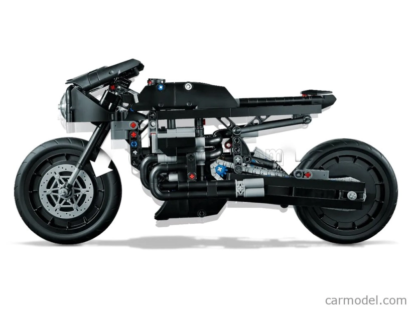 Lego Batman Lego Technic - Batman Batcycle - Motorka - The Batman Movie - 641 dielikov čierna