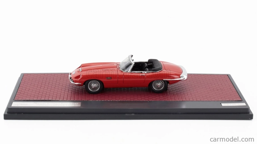 Matrix scale models Jaguar E-type Frua Roadster Open 1964 1:43 Red