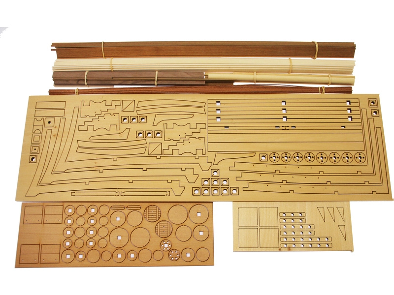 Mantua Model Dělová paluba řez 1:23 kit