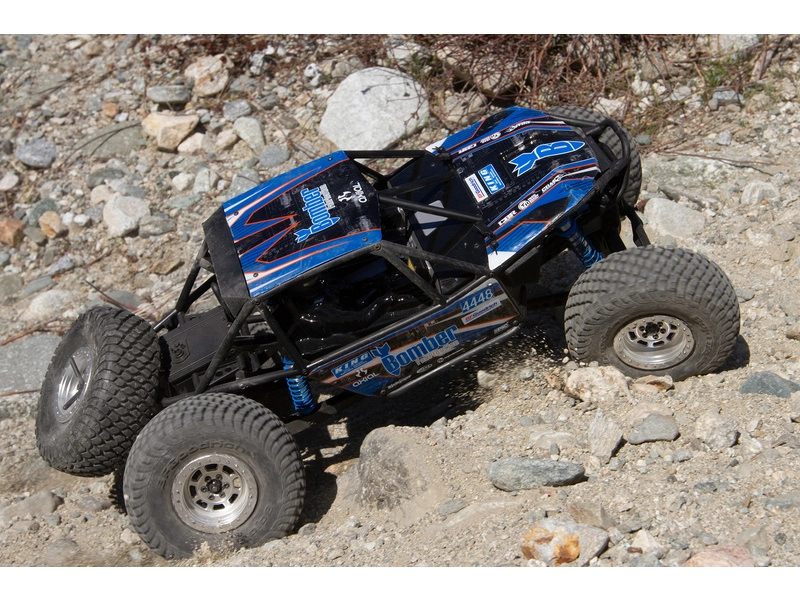 Axial RR10 Bomber 2.0 4WD 1:10 RTR modrý