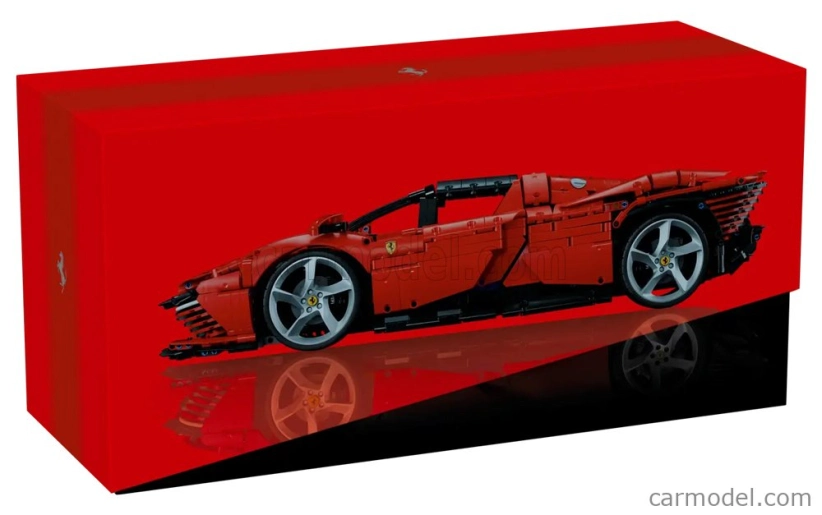 Lego Ferrari Lego Technic - Daytona Sp3 2022 - 3778 Pezzi - 3778 Pieces 1:8 Red