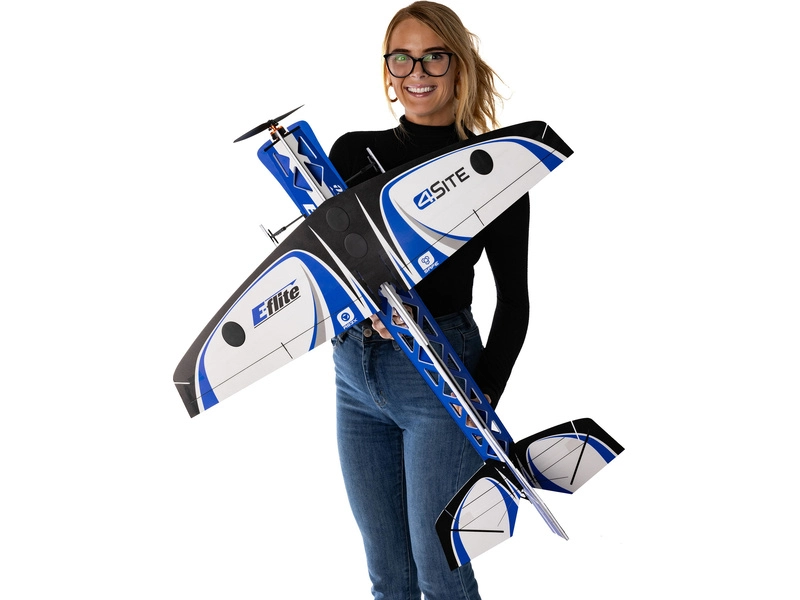 RC letadlo E-flite 4-Site 0.8m 3D FF AS3X+ SAFE Select BNF Basic