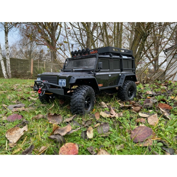 RC auto DF-4J XXL Crawler, čierna