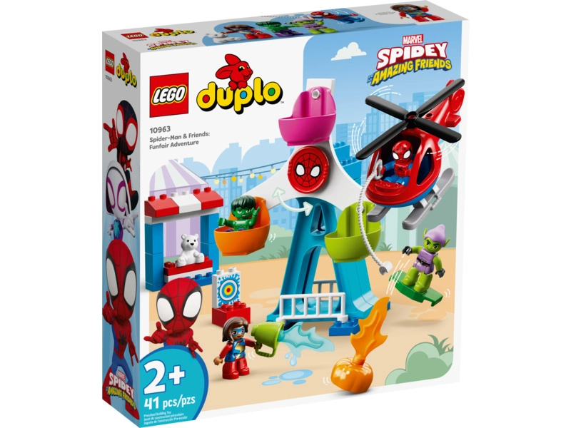 LEGO DUPLO - Spider-Man a priatelia: Dobrodružstvá na veľtrhu