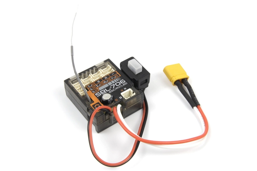 HPI SRL-706 3v1 ovládač/prijímač/LED ovládač