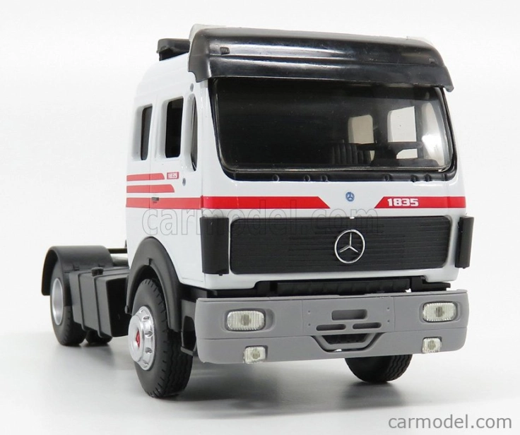 Eligor Mercedes benz 1835 ťahač 2-assi 1998 1:43 biela červená