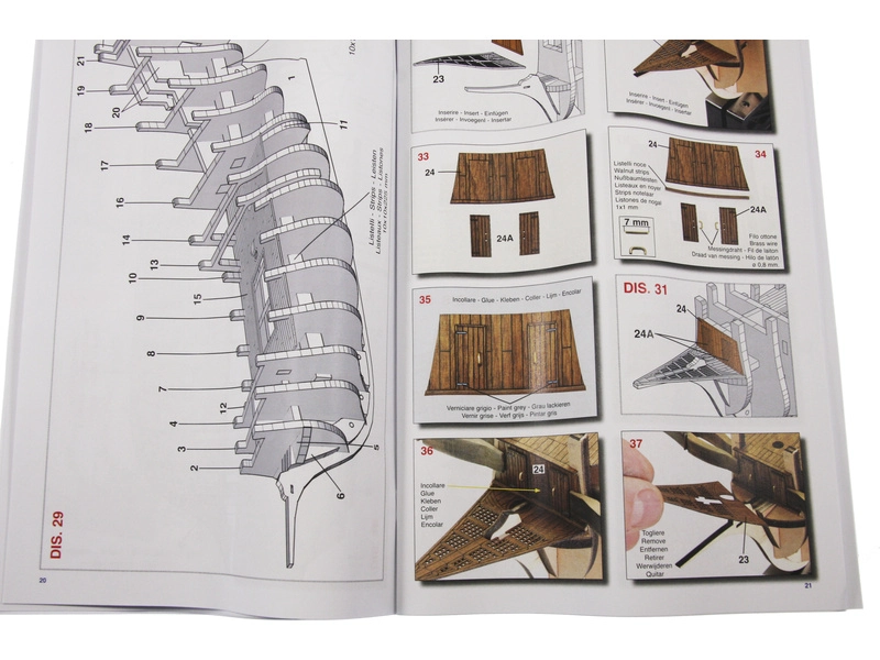 Mantua Model Mayflower 1:64 kit