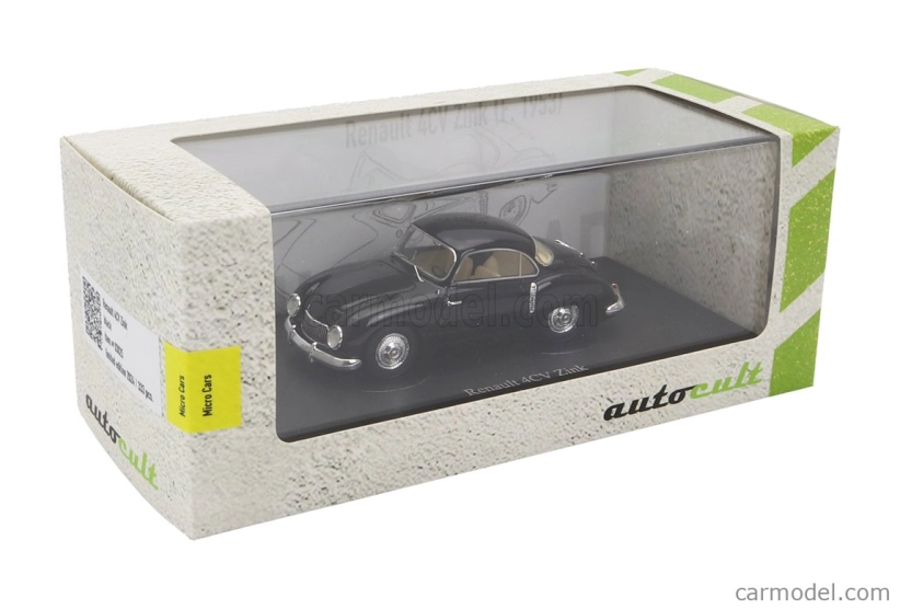 Autocult Renault 4cv Zink France 1953 1:43 Black