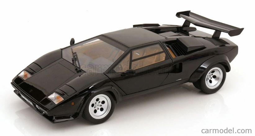 Lamborghini Countach Lp 5000s Qv 1985 v mierke 1:12 čierna