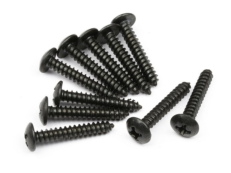 Samořezné šrouby s kul. hlavou M3x19mm (10ks)