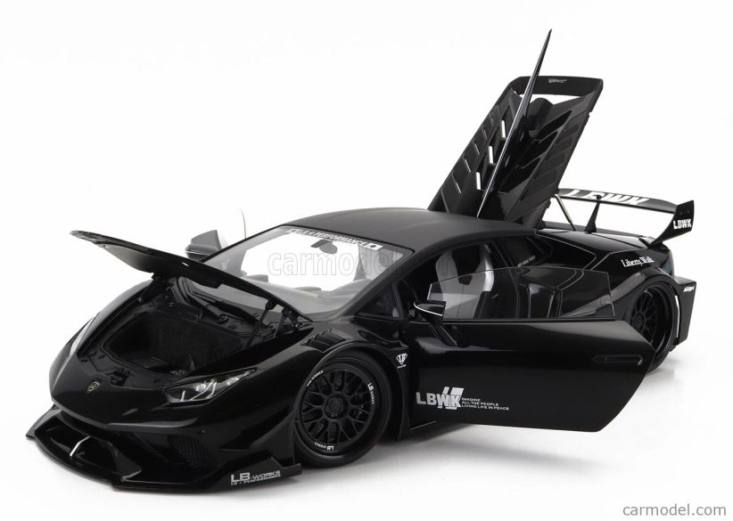 Autoart Lamborghini Huracan Liberty Walk Lb Silhouette Works Gt 2018 1:18 Black