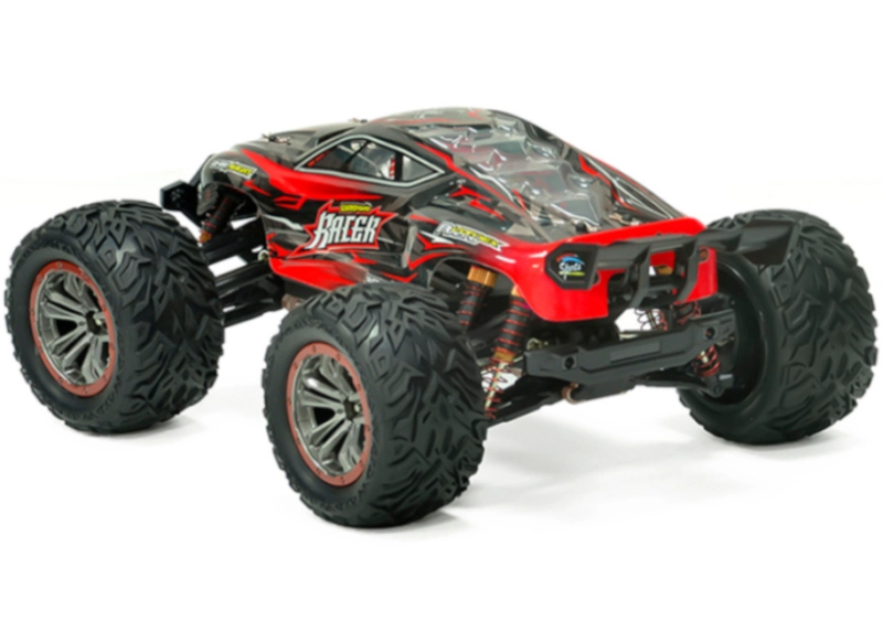 RC auto X9156 Speed truggy, červená + náhradná batéria