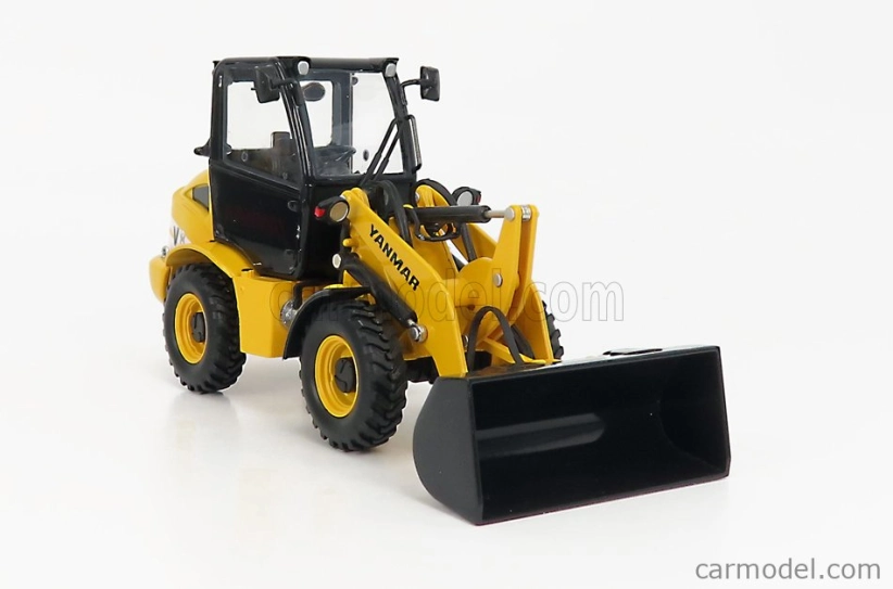 Ros-model Yanmar V8 Ruspa Gommata - Tractor Scraper 1:32 Žlutá Šedá