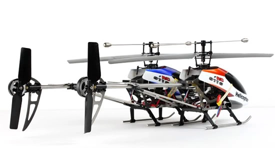 RC vrtuľník Double Horse 9116, modrá