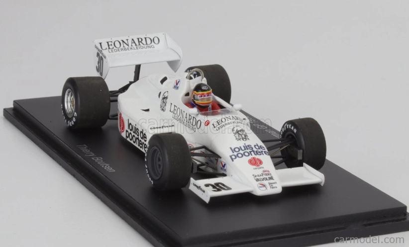 Spark-model Arrows F1 A6 N 30 Germany Gp 1983 Thierry Boutsen 1:43 Bílá