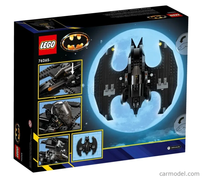 Lego Batman Lego - Batwing - Batman Vs The Joker - 357 Pezzi - 357 Pieces Black