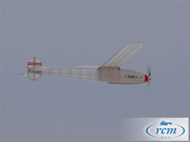 SLUKA II historický větroň rozp. 1430 mm Classic models