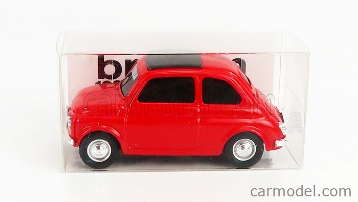 Brumm Fiat 500 1965 - Viva L'italia 150th Anniversario Italia 1861 - 2011 1:43 Red