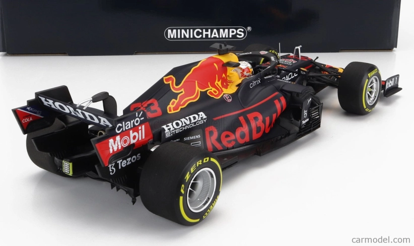 Minichamps Red bull F1 Rb16b Honda Ra620h Aston Martin N 33 1:18, tmavě modrá