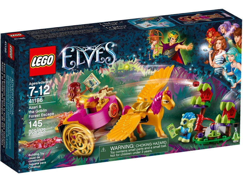 LEGO Elves - Azari a útek z lesa škriatkov