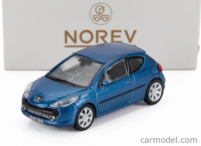 Norev Peugeot 207 Premium Pack 2007 1:87 Blue Met
