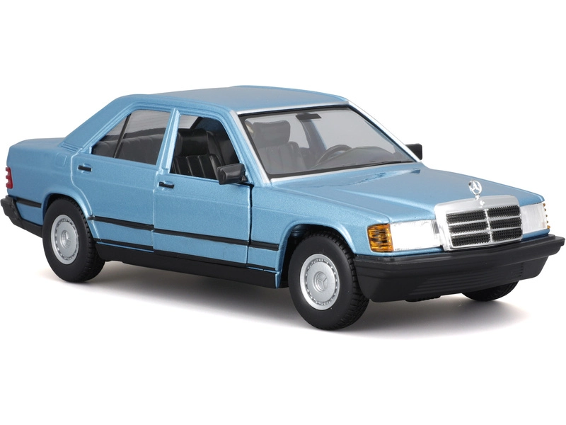 Bburago Mercedes benz 190e 1984 1:24 Diamantově Modrá