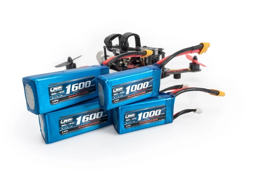 FPV-Race-Pack 1600mAh -3S -90C/45C -11.4V LiHV sada s XT60 konektorem