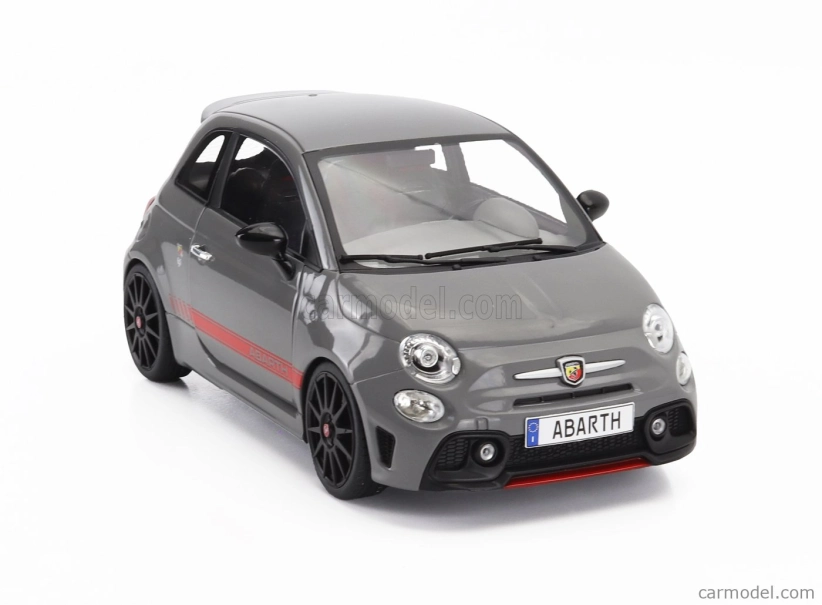Solido Fiat Nuova 500 Abarth 595 Xsr Edition 2022 1:18 Šedá Červená