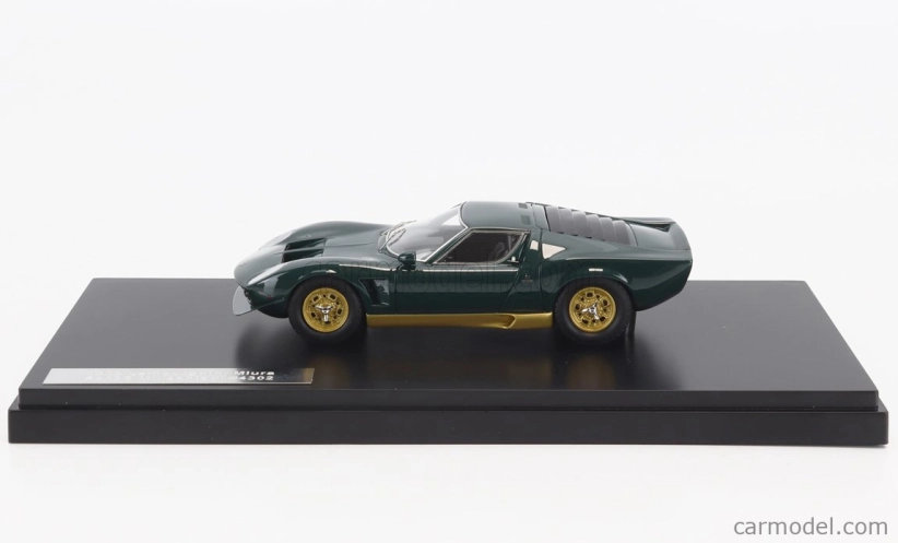Matrix scale models Lamborghini Miura P400s Millechiodi 1969 1:43 Zelená