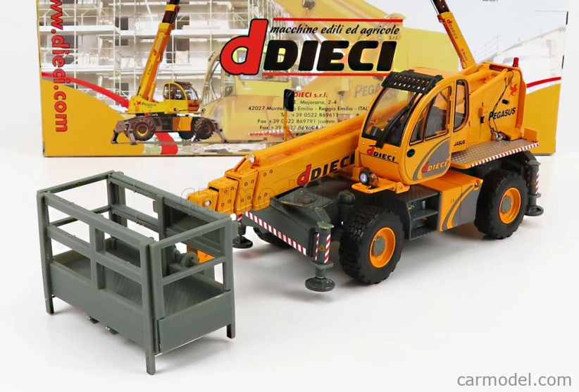 Ros-model Dieci Pegasus 40.25 Telescopic Tractor - Elevatore 1:32 Žlutá