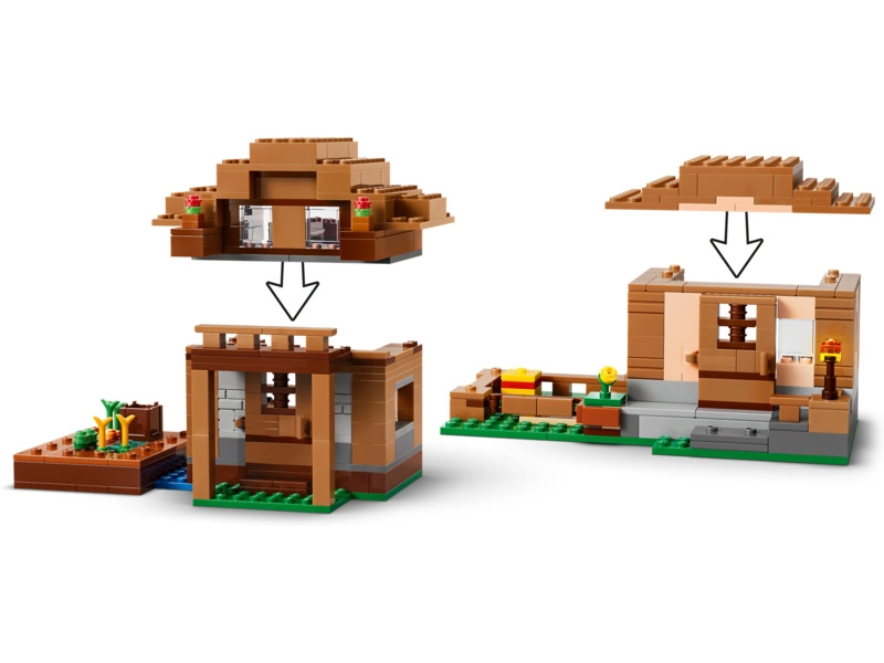LEGO Minecraft - Útok Mága na vesnici