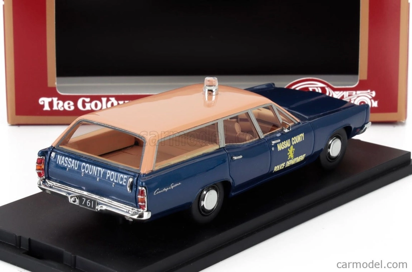 Goldvarg Ford usa Galaxie Sw Station Wagon Nassau County Police 1970 1:43 Modrý Krém