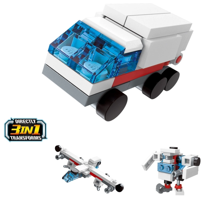 Qman Trans Collector 3v1 2104-7 Záchranárske auto Carrier 3v1 – poškodený obal
