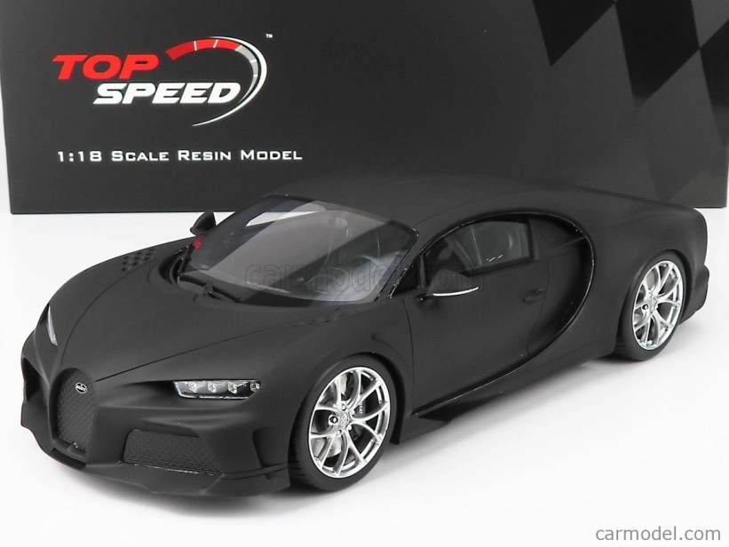 Truescale Bugatti Chiron Super Sport 2018 1:18 Black