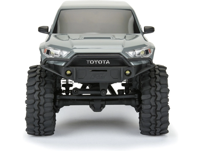 Karoséria Pro-Line 1:24 2024 Toyota 4Runner rázvor 132 mm, sivá, zostavená: Axial SCX24
