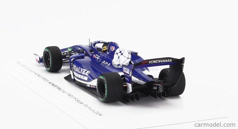 Spark-model Dallara Sf23 Trd 01f Team Realize Corporation Kondo Racing N 4 Super Formula Sezóna 2024 Kazuto Kotaka 1:43 Modrá Biela